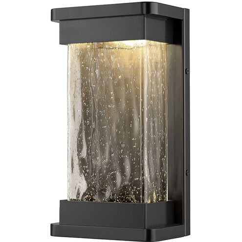 Ederle LED 12.01 inch Powder Coated Black Outdoor Wall Sconce